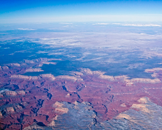 Aerial view of Grand Canyon